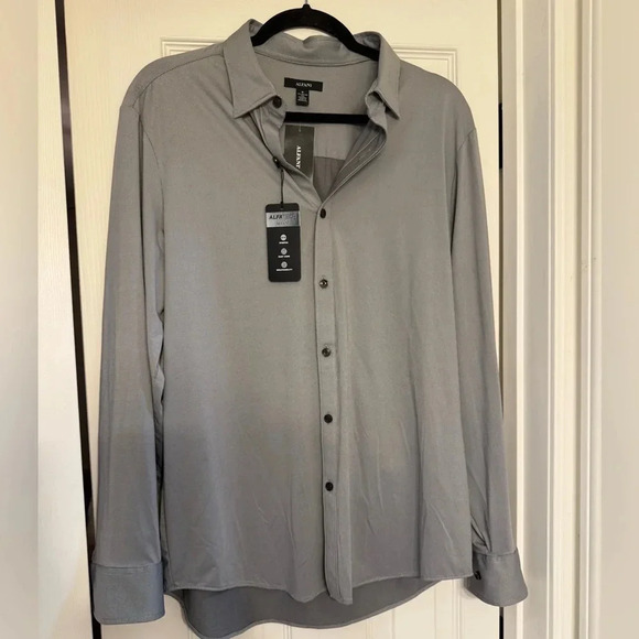 Alfani Dress Shirt Button Up NWT Size M - Picture 1 of 5